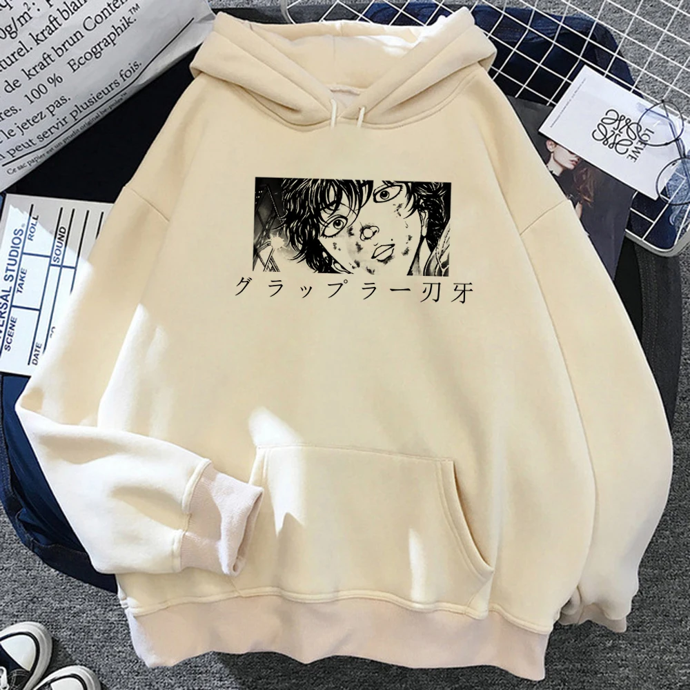 

Baki Hanma hoodies women long sleeve top y2k aesthetic sweat y2k 2023 pulls clothing women streetwear clothing