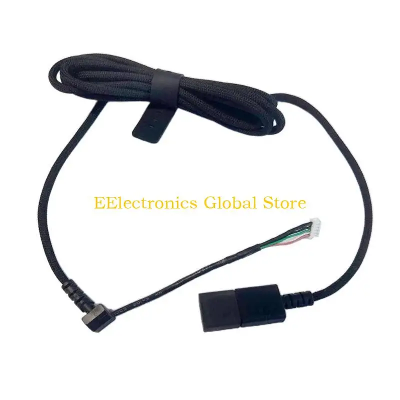 Reemplazo 462B PVC PVC USB USB Cable ratón Línea mouse para Mini Cable DeathAdderv2