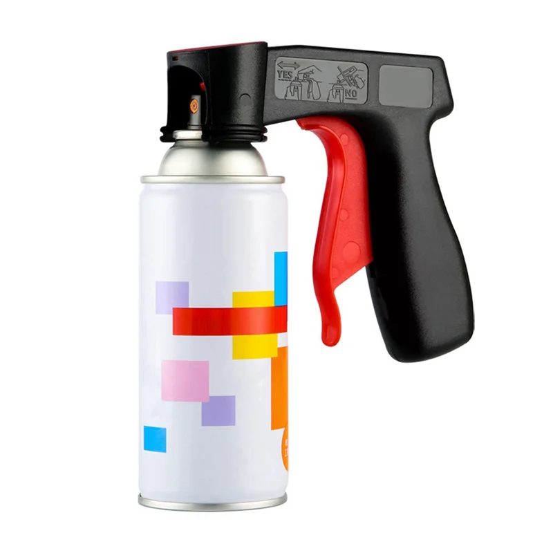 BHTS-Polishing Paint Sprays Adaptor Instant Aerosol Trigger Handle With Full Grip Lock Universal Fit Cars Maintenance Tool