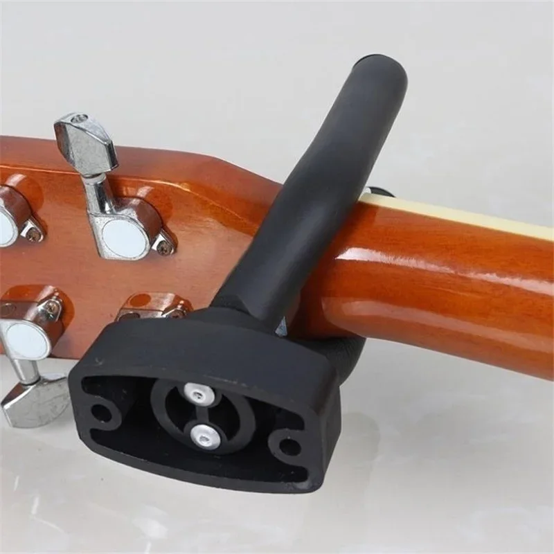 1Pc/Set Guitar Holder Wall Mount Stand Hook for Acoustic Electric Bass Guitar Home Display Storage Hanger with Guitar Picks