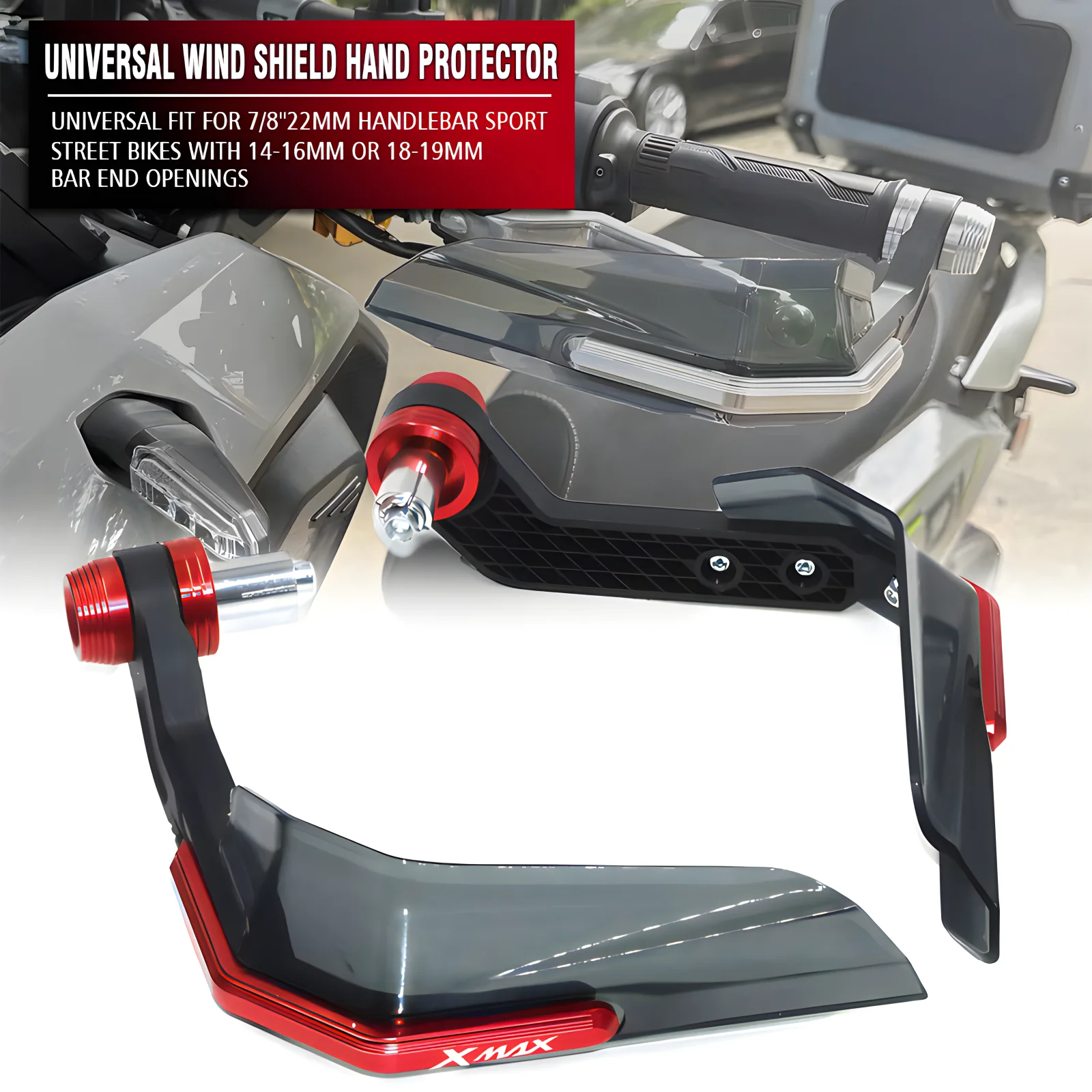 

Для YAMAHA XMAX 300 250 400 125 Xmax 300 Xmax 250 XMAX 400 Xmax 125 мотоциклетная защита для рук, защита для лобового стекла