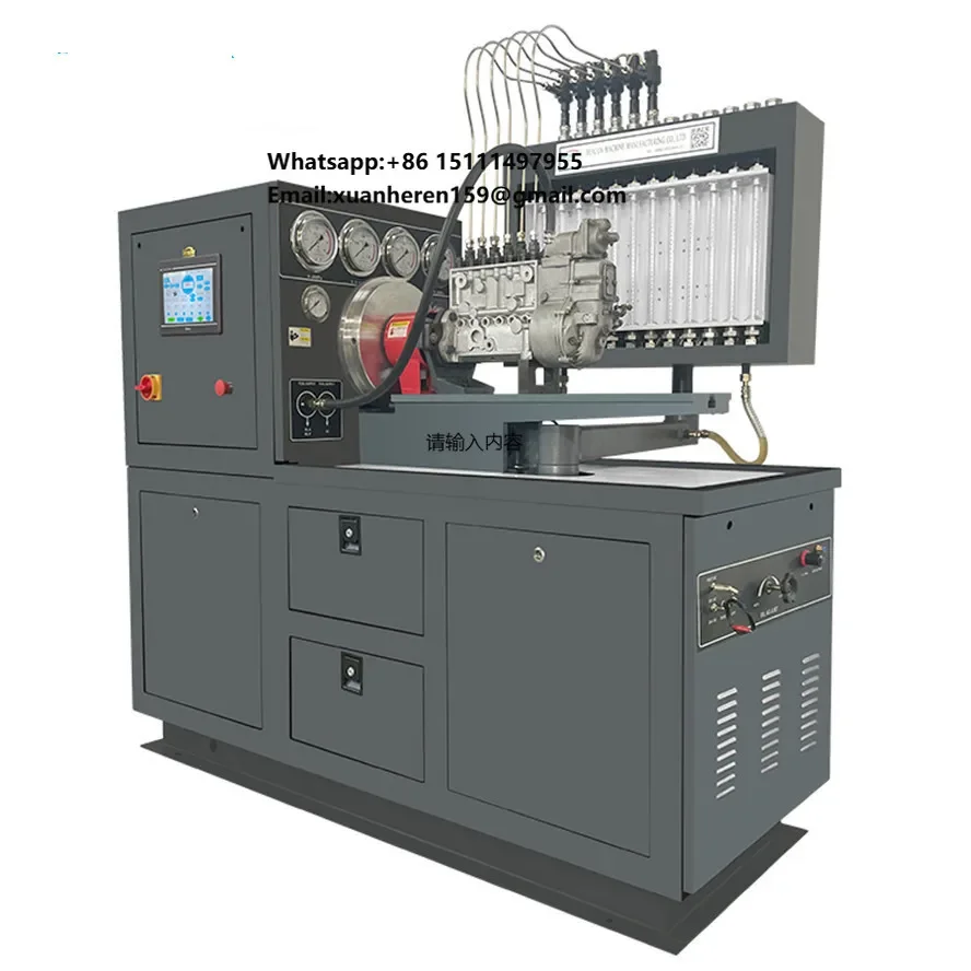 Beacon Machine Auto Engine Lab Calibration Testing Equipment Stand 12 Psb 12 Cylinder Used Diesel Fuel Injector Pump Test Bench