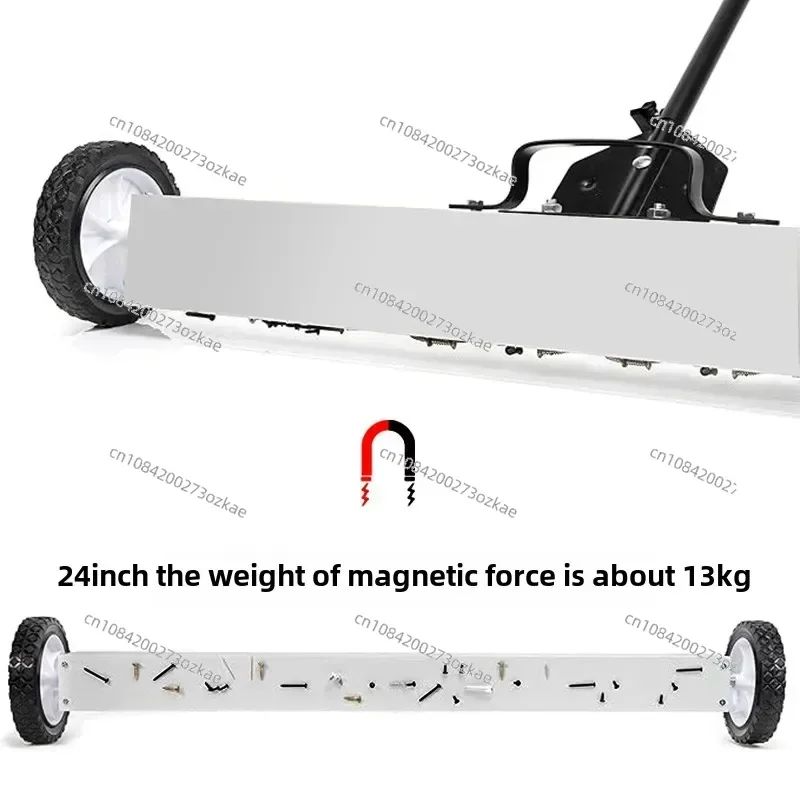 

Hand-pushed Magnetic Suction Car Cleaning Iron Filings Artifact Strong Magnetic Pickup Iron Car Broom Workshop Iron Pin Cleaning