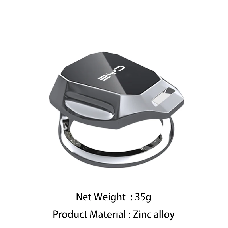 Car One-Touch Start Button Cover Metal Start Case Decor Accessories For BYD M6 Shark 6 G3 G5 T3 13 E2 F3 F0 S6 S7 E5 E6 Plus view 6