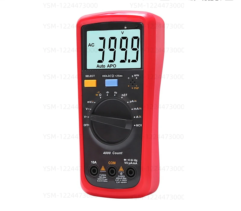 Anti-burn Digital Multimeter Automatic Range High Precision Universal Meter