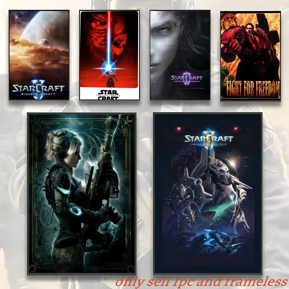 Legend Real-time Strategy StarCraft-Game Poster Gift with prints Home bedroom living room decoration promotion and display
