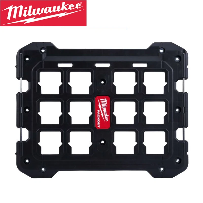 Milwaukee 48-22-8485 PACKOUT™ Mounting Plate Durable Impact Resistance Polymer Load Bearing 100 Pounds Tool Storage Spare Parts