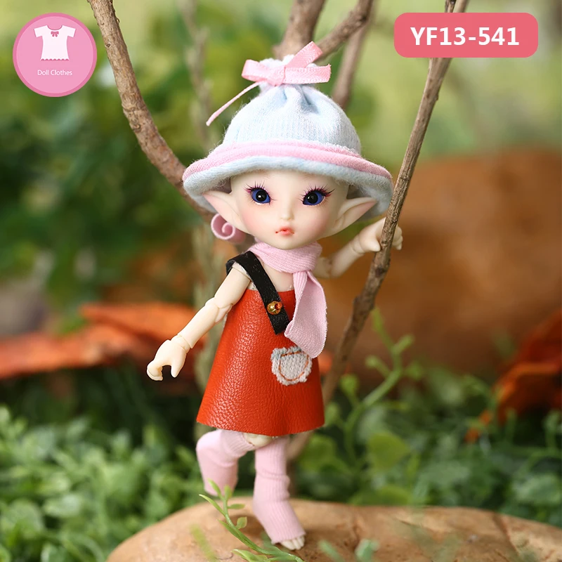 Doll BJD Clothes 1/13 Cute Suit Doll Clothes For Realpuki Soso Body Doll accessories Fairyland  luodoll