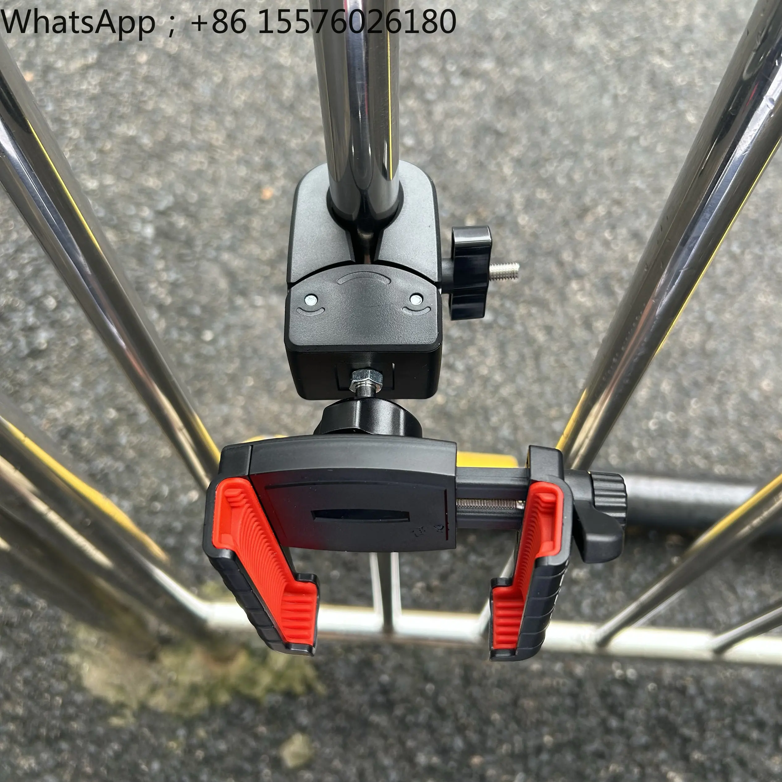 Excavator Live Stream Bracket, Large Truck, Mobile Phone Clip, Crab Clamp Bracket, Bicycle