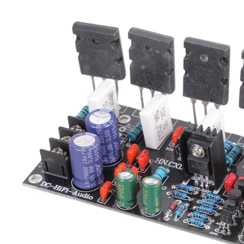 Professional Mono 400W Power Amplifier Electric Amplifiers Double Differential Circuit Design Wide 20V 90V Input Ranges