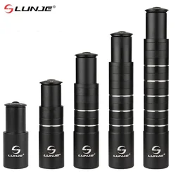 Aluminum Alloy Bicycle Stem Extension 90 to 210mm Road Bike Fork Stem Extender MTB Ultralight Handlebar Stem Raise Adapter