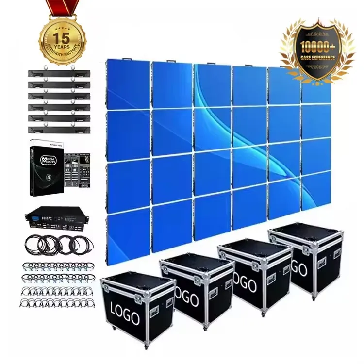 P2.6 P2.9 P3.91 P4.81 LED Display LED Video Wall Panel Indoor Outdoor Stage Event Backdrop LED Screen
