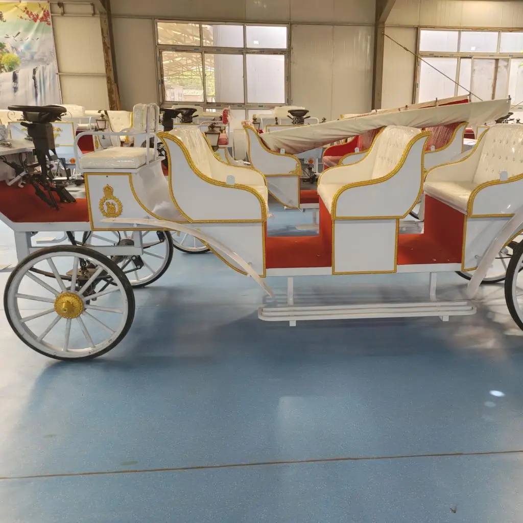 

EXW Newest White Colors Sightseeing Carriage High-quality For Sale