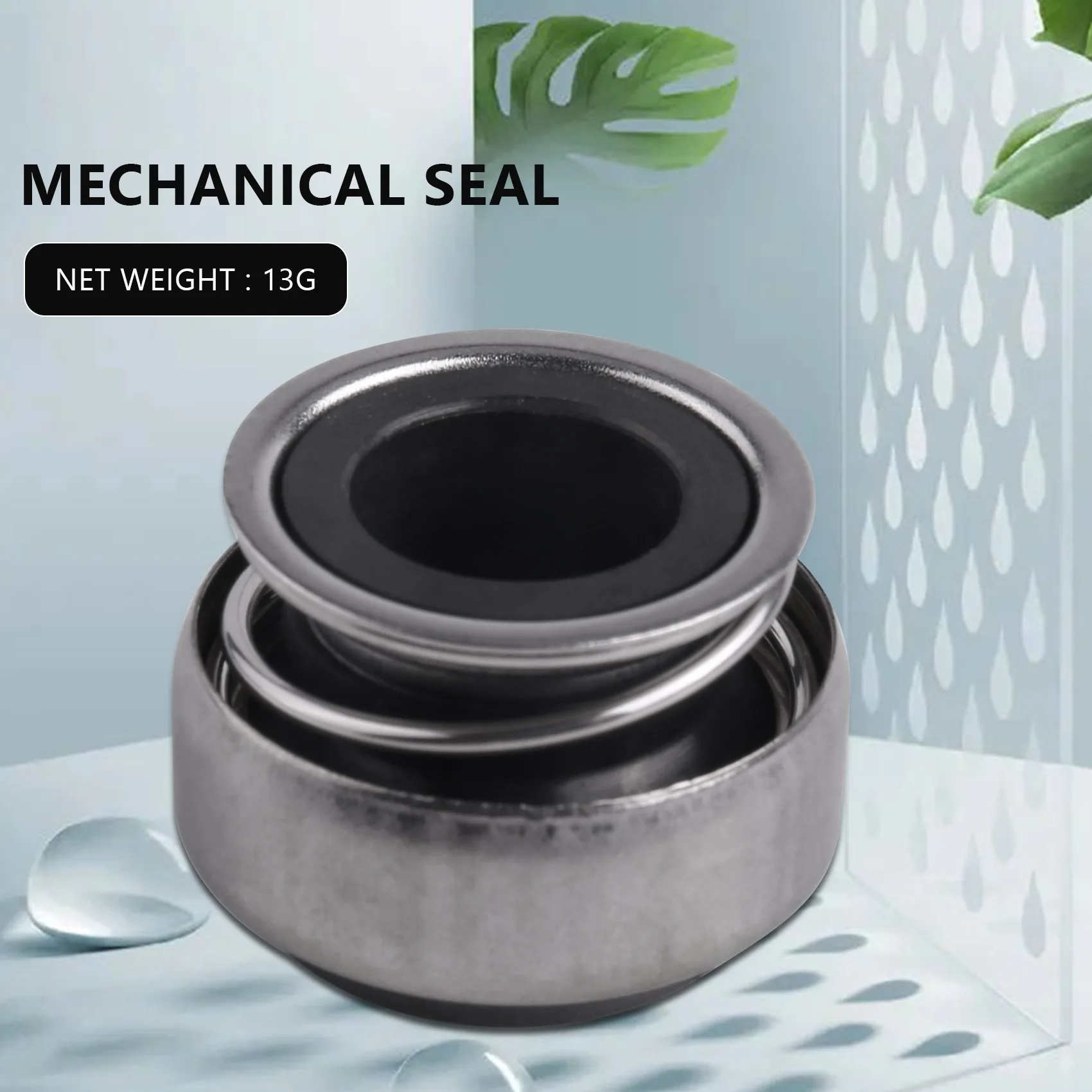 12mm Coiled Spring Rubber Bellow Pump Mechanical Seal 301-12