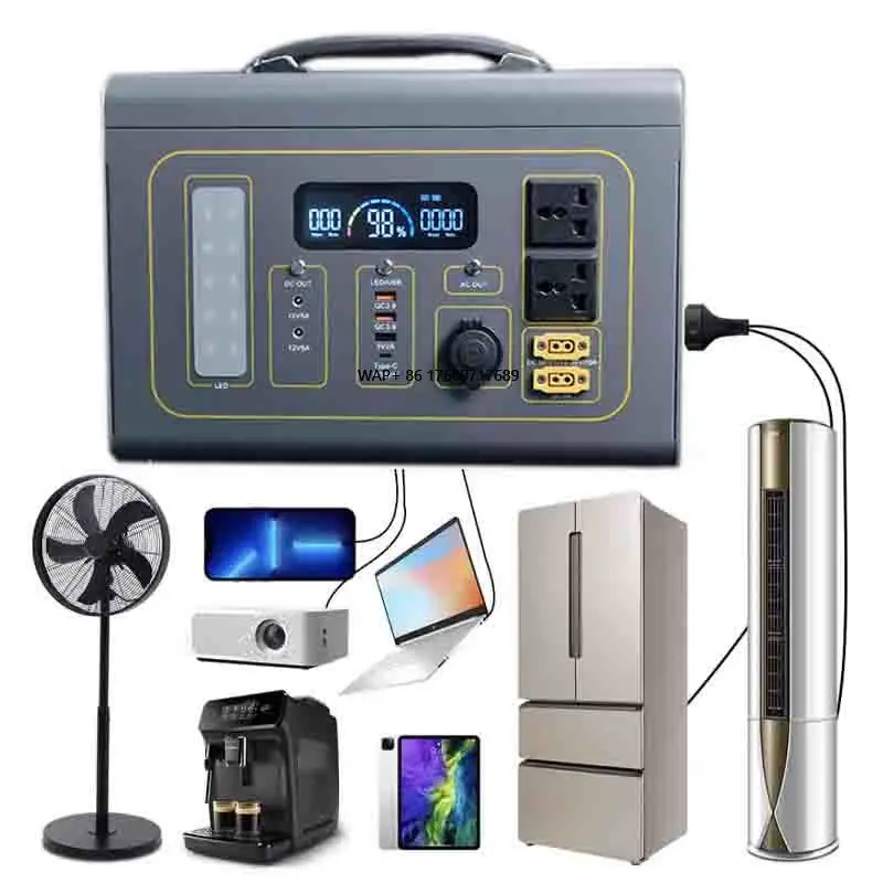 

Quark 1500 Watt Power Plant Solar Generator 110V 220V European Union United States United Plug Ternary Lithium Ion Battery w