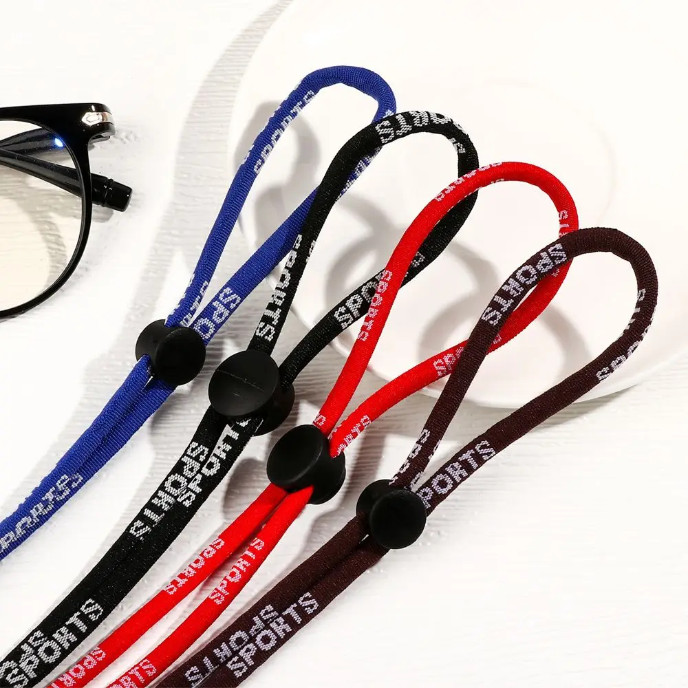 Na zewnątrz okulary sportowe przewód antypoślizgowe okulary liny smycz na szyje okulary smycz kobiety mężczyźni okulary okulary uchwyt na przewód