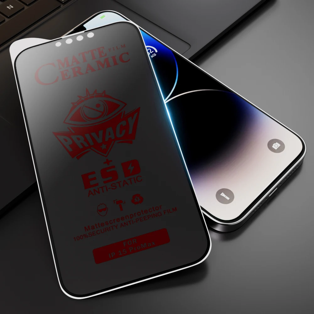 3PCS Anti-peeping Screen Protectors Films for Samsung Galaxy S26 S25 S24 Ultra S23 S21 Plus S25 FE Anti-fingerprint Anti-scratch