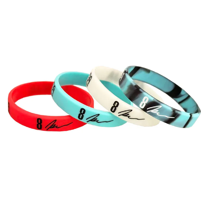 1PCS Silicone Bracelets Basketball Player For Boy Fashion Outdoor Adults Kids Wristband Birthday Gift Rubber Elastic Not Fading