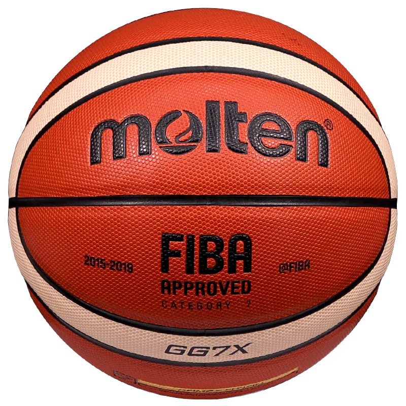 Molten-baloncesto GG7X para interiores y exteriores, resistente al desgaste, antideslizante, tren de competición para adultos, niños y estudiantes