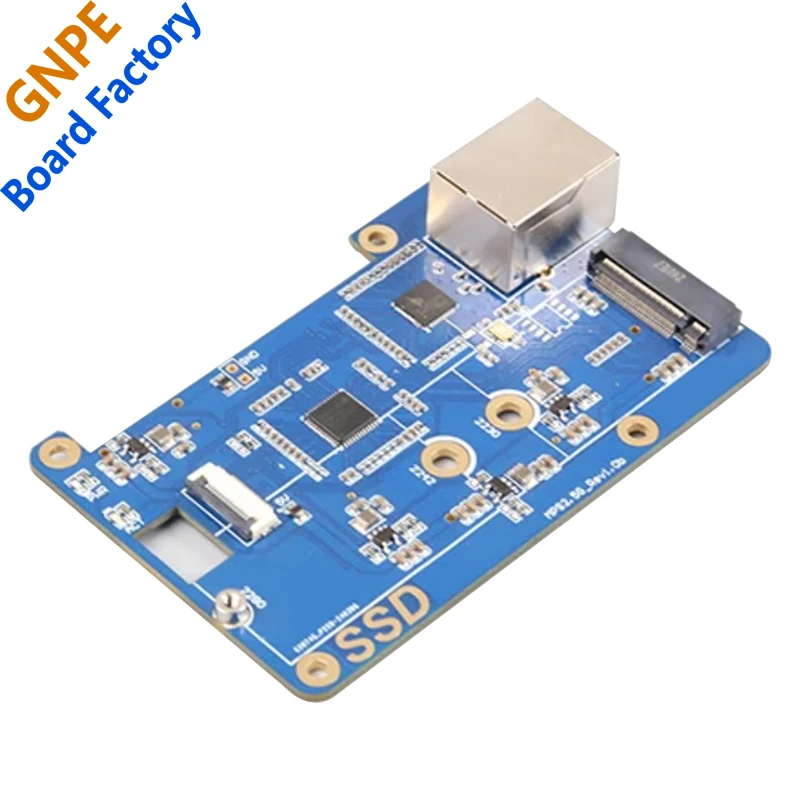 Topi Ethernet Raspberry PI, 5 MPS2.5G PCIE ke NVME SSD + 2.5G 2242 2280