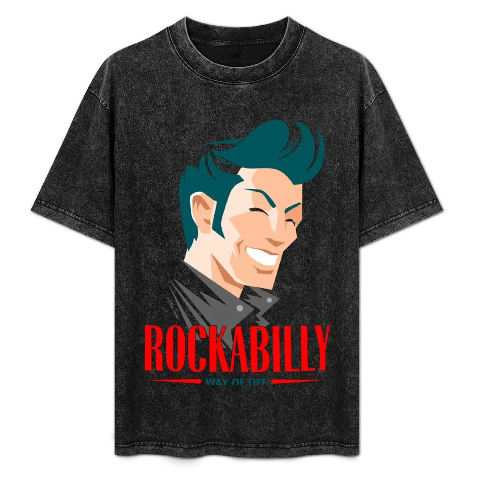 

Rockabilly Way of Life n T-Shirt cotton graphic tees boys animal print graphic tee shirt anime shirts men