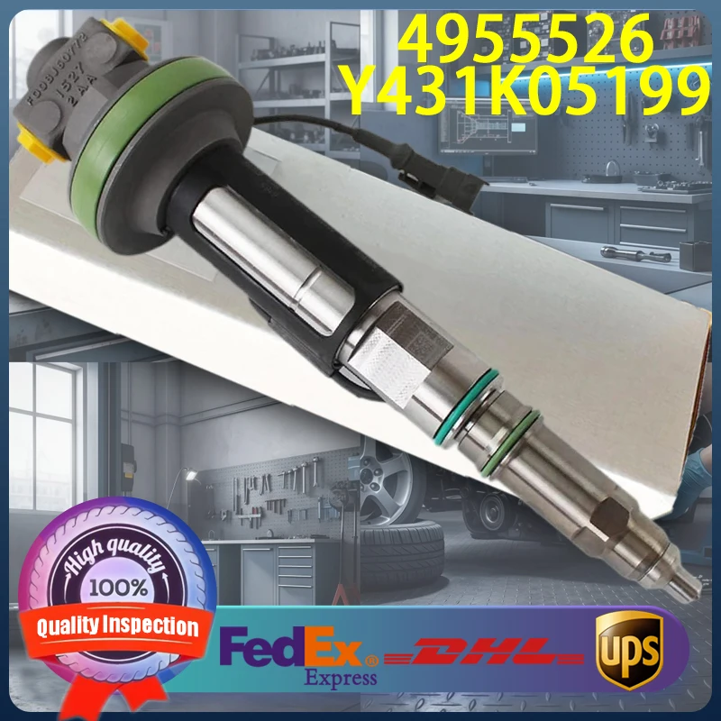 

4955526 F00BL0J013 High Quality Common Rail Diesel Fuel Injector Y431K05199 for Cummins Engine KTA19 QSK19 QSK50 QSK38