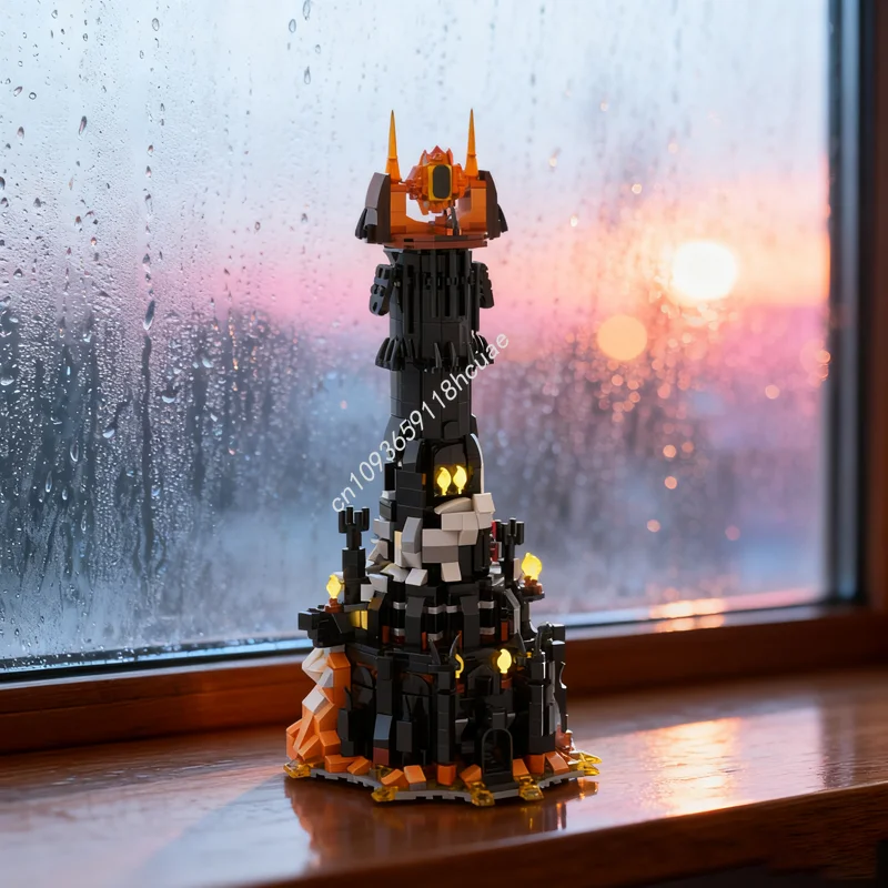 

967pcs MOC Mini Barad Dur Hobbit and Lord Model Building toy blocks Christmas gift Architecture Assemble DIY idea Kids Birthday