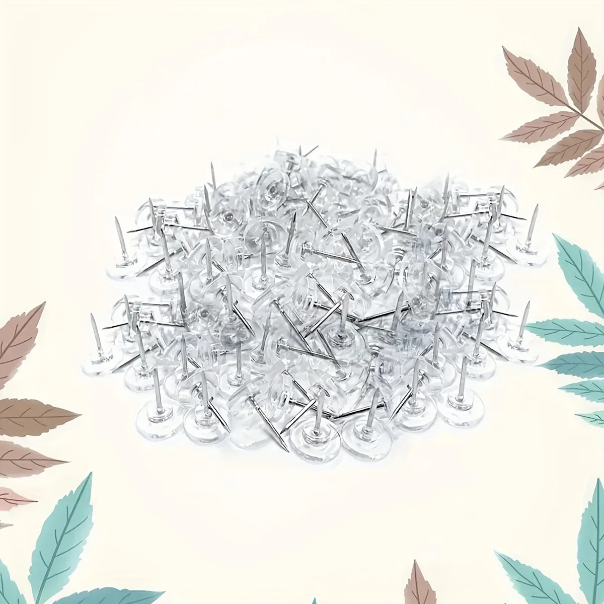 200 Uds. Chinchetas fuertes, tachuelas para pulgar, punta plana de acero para tableros de anuncios, tableros de corcho, mapas, fotos y papeles