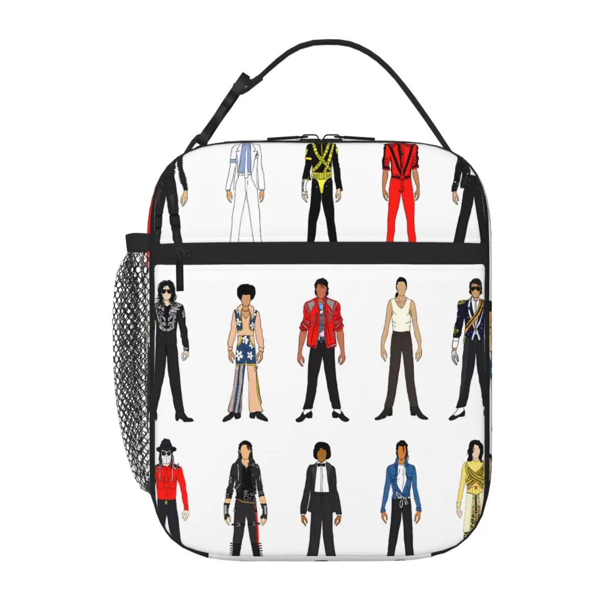 Bestselling Outfits Of Michael Jackson Notsniw Art Insulated Inner Work Lunch Bag Mini Travel School Lunch Bag