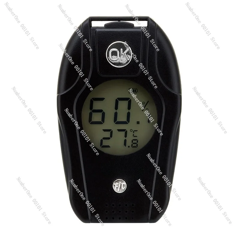 Cigar Humidity Meter High Sensitivity Temperature Hygrometer for Cuban Tobacco Humidor Storage Case
