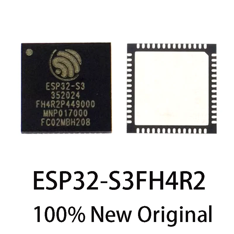 New Original ESP32-S3FH4R2 Wi-Fi & Bluetooth MCU wireless transceiver chip QFN-56