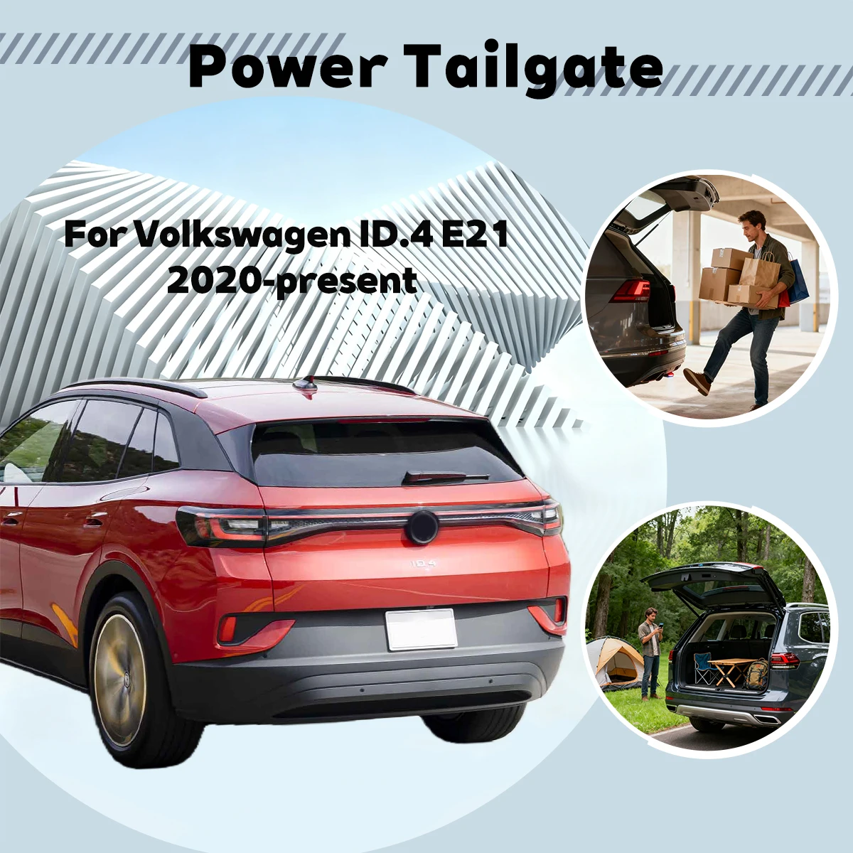 For Volkswagen VW ID.4 E21 2020-present Car Automatic Lifting Electric Tailgate Lock Module Closing System