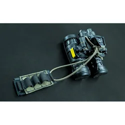 Hunting Tactical Helmet NVG Lanyard Fixed Strap Hook Loop Elastic Battery Holder Elastic band