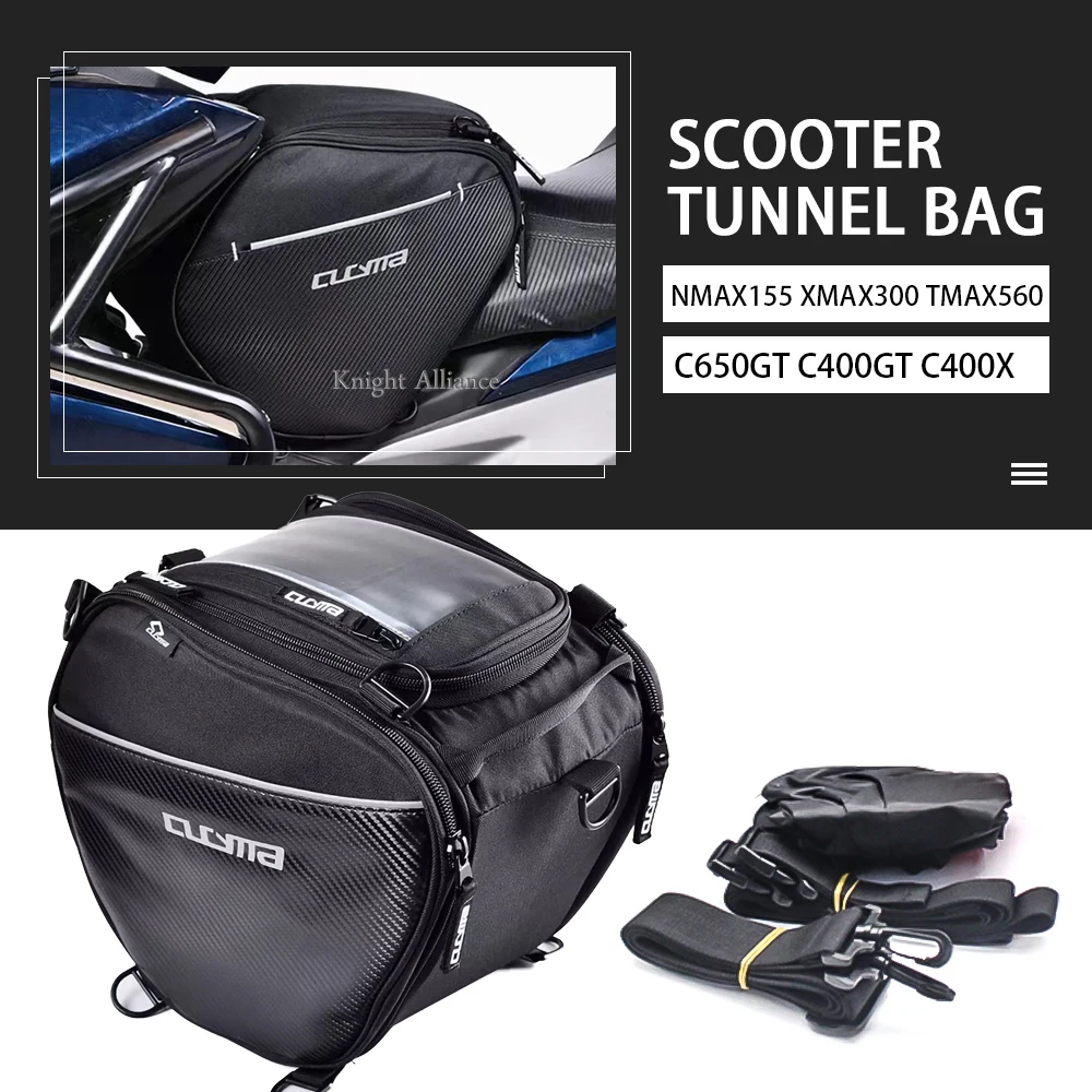 

Motorcycle Scooter Tunnel Bag Navigation Tank Bag For ALL NEW NMAX155 XMAX300 For FORZA300 ADV150 TMAX560 C650GT C400GT C400X