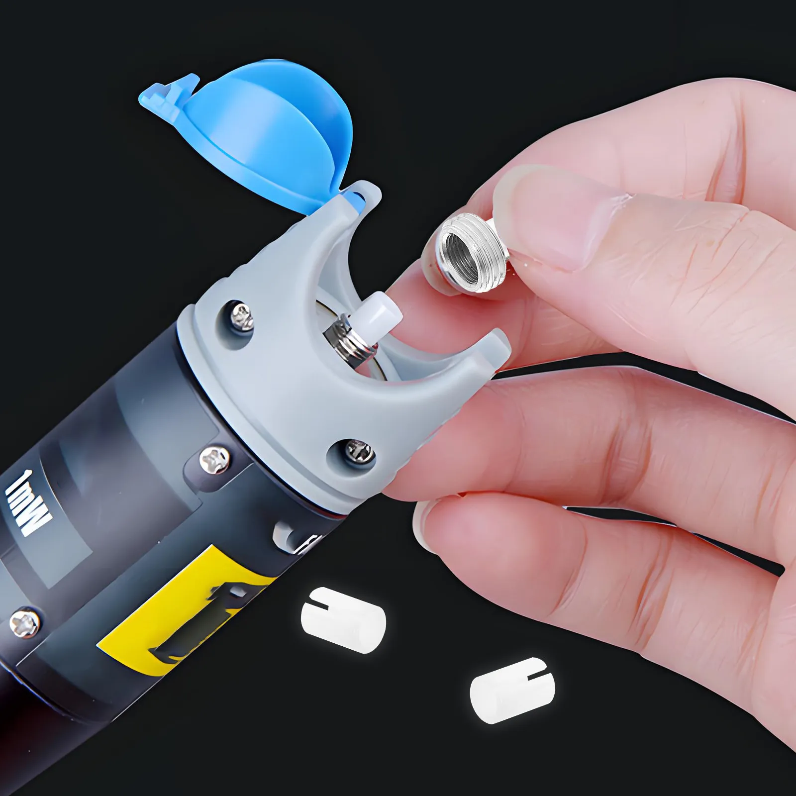 1Set Fiber Optic Test Tool Kit Ceramic Core Metal Tip Light Source for Visual Fault Locator Optical Power Meter Repair Spare