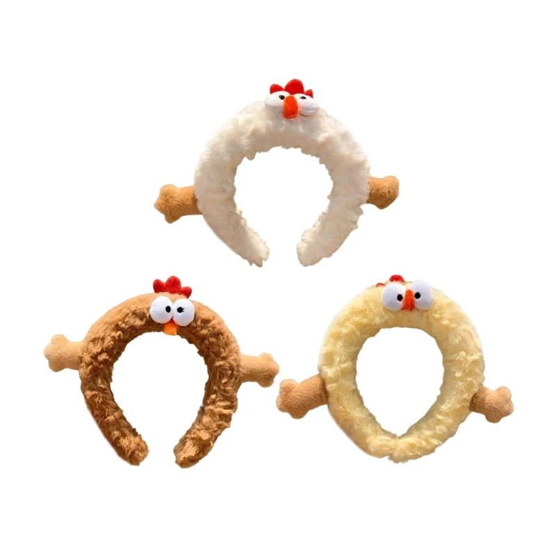 

Lovely Cartoon Headbands Creative Pattern Hairbands Soft Comfortable Headdress