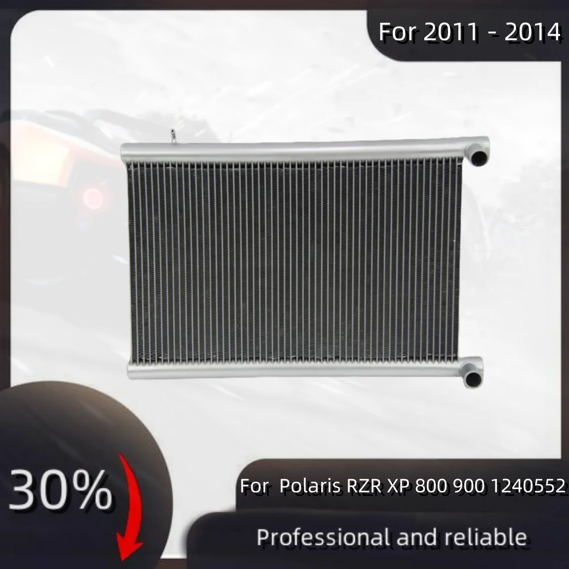 

Для 2011 2012 2013 2014 Polaris RZR XP 800 900 1240552 алюминиевый радиатор, охладитель охлаждающей жидкости 2011-2014