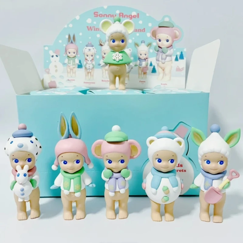 

Sonny Angel Winter Wonderland Series Blind Box Cute Collectible Mini Figure Art Toy Desktop Decor For Toy Collectors Anime Fans