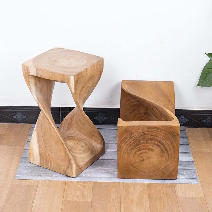 

Custom Modern Irregularly Shaped Wooden Coffee Chair Hot Living Room Furniture For Home Dining Hotels Home Bars