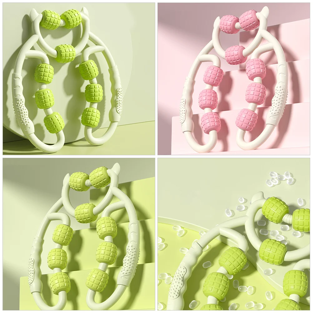 

2pcs Massage Wheel For Muscles Deep Tissue Relief Leg Roller Muscle Massager Tool Home Gym Travel Recovery Shin Roller