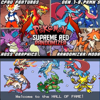 

GBA RTC Pokemon Pokemon Supreme Red English Game Card