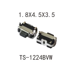 측면 푸시 미니 단추 스위치, 키 PCB 보드 장착용 택트 스위치 단추 (초소형), 20PCs 당 크기, 1.8x4.5x3.5mm