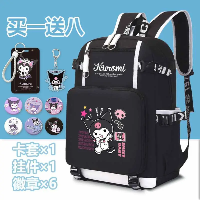 

Sanrio New Clow M Student Schoolbag Large Capacity Casual and Lightweight Shoulder Pad Cartoon Cute Backpack