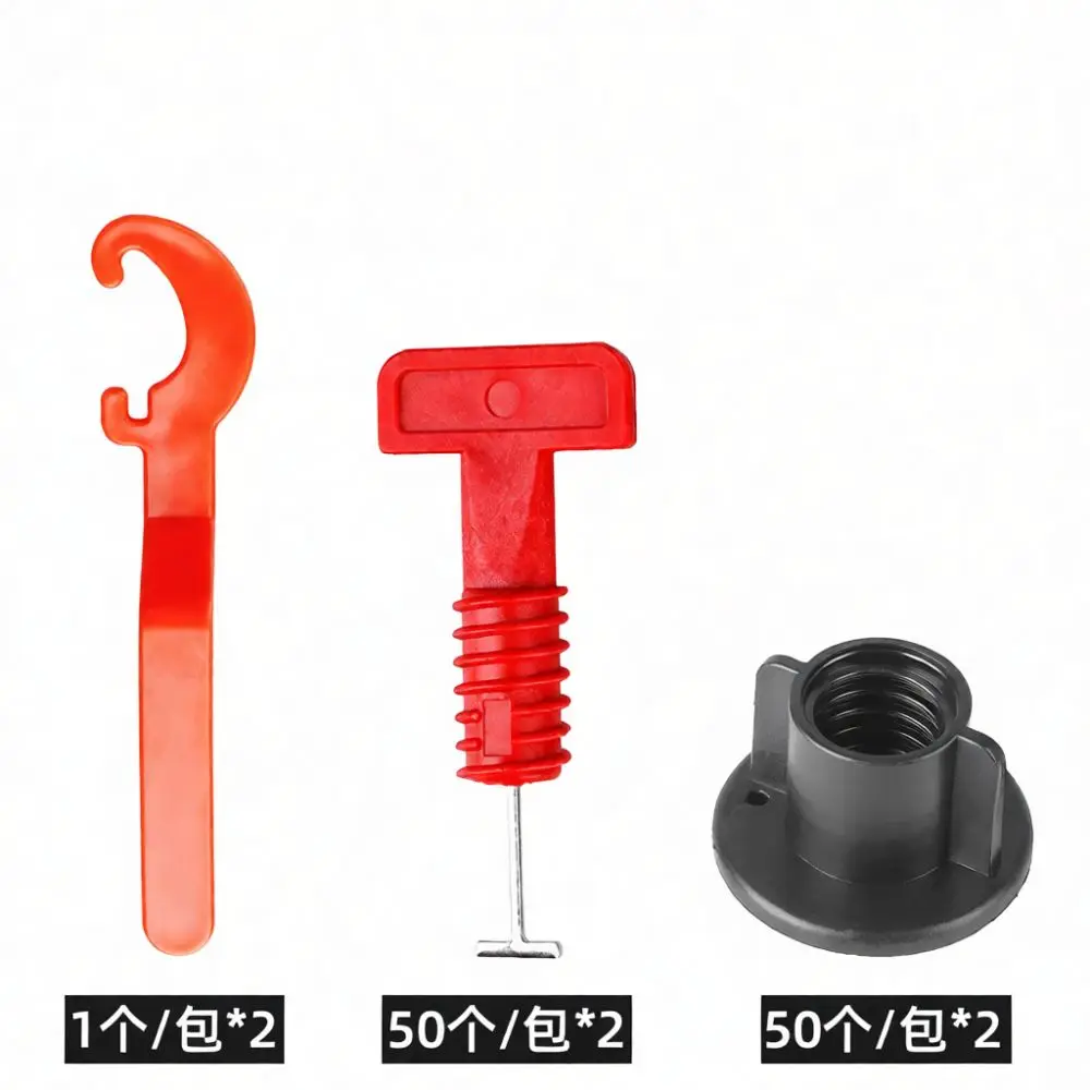 Reusable Tile Leveler Ceramic Flooring Alignment Tool For JTS Adjustable Construction Wall Spacer Precision Paving Set