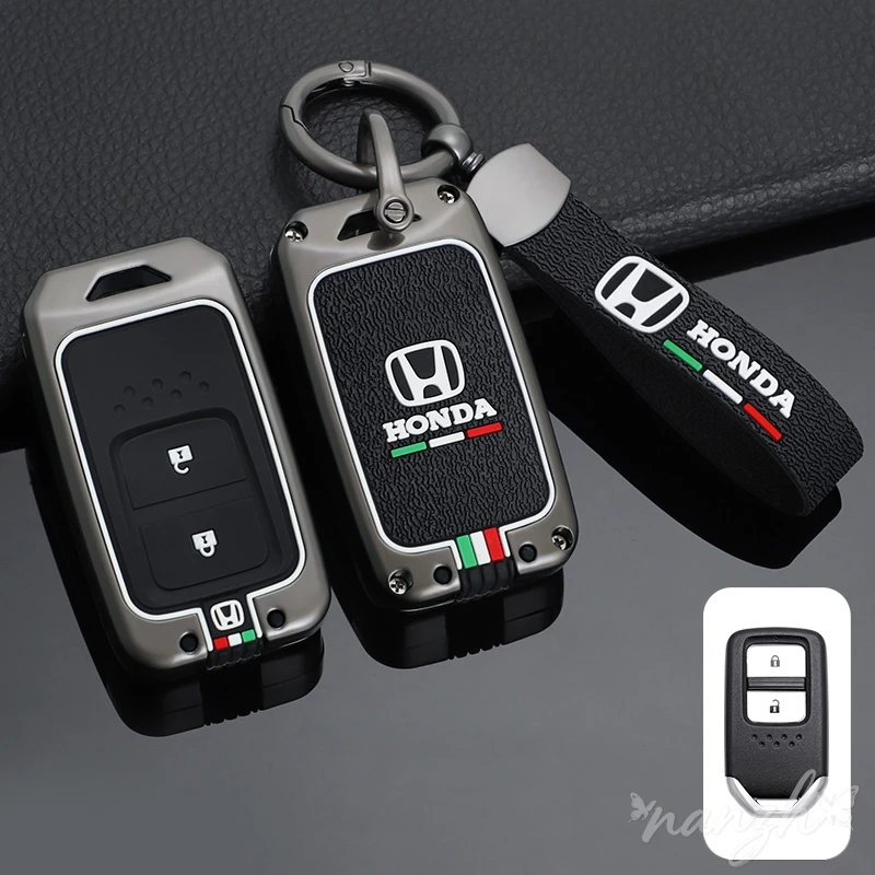 Чехол для автомобильного ключа Honda Fit, Vezel, City, Civic, Jazz, BRV, BR-V, HRV, HR-V, Shuttle, GP8, 19CRV, Jade, Fit, Freed, Odyssey, наклейка