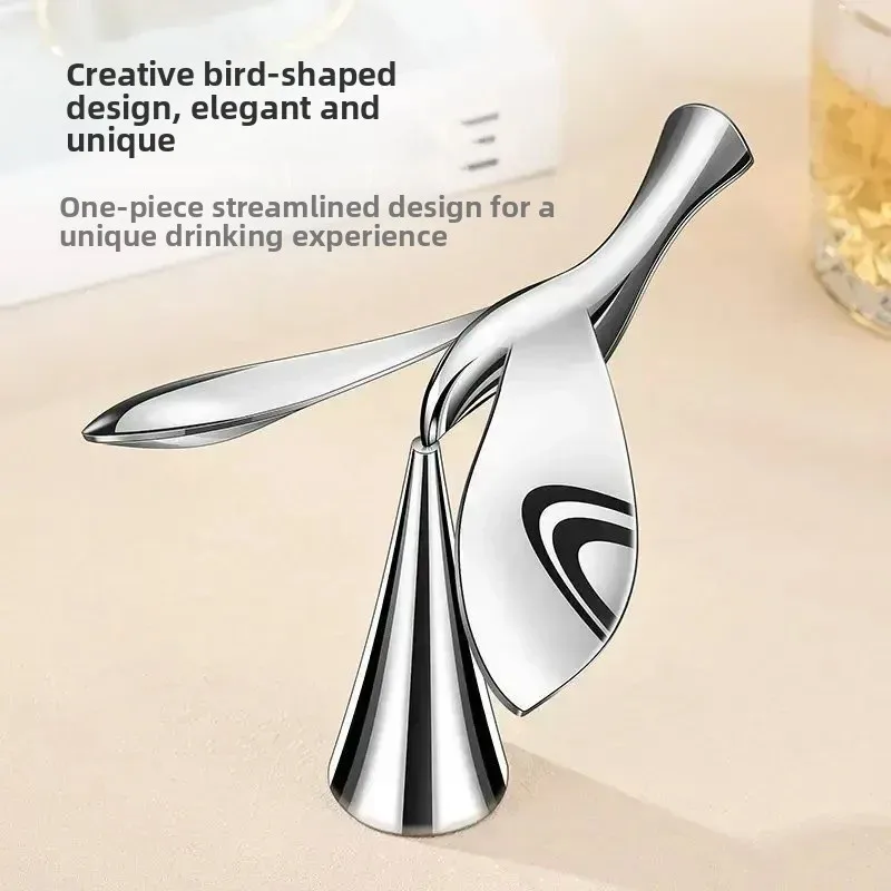 فتاحة زجاجات على شكل نسر طائر متوازن بالجاذبية، ديكور راقي لغرفة المعيشة وطاولة الطعام، أداة فتح زجاجات البيرة