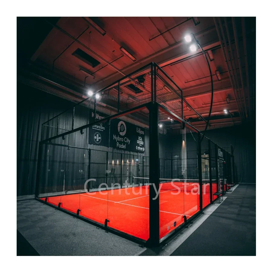 Please consult Original factory price paddle court paddle tennis Hot sale Full panoramic padel court China Supplier