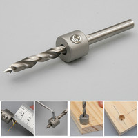 4-10mm Doweling Jig Drilling Bushing Woodworking Drill Bits Limit Rings Dowel Stop Collars Ring Stainless Steel Tool Accessories