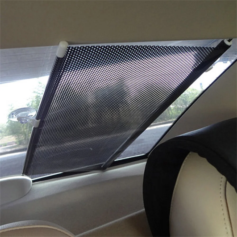 Rolo Universal Car Sunshade Janela Filme Reflexivo Dobrável Sun Sombra Escritório Sun Sombra Casa Cortina De Vidro Anti-UV Sun Sombra