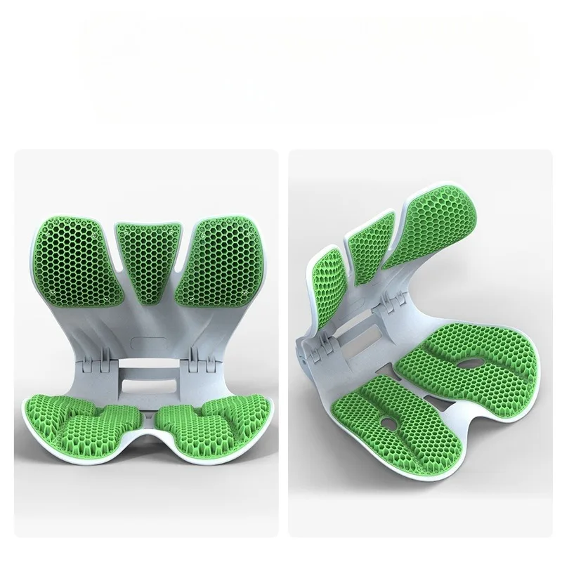

Lumbar Support Chair Student Sitting Posture Chair Bestseller Foldable Thickened Honeycomb Massage Lumbar Support Seat Cushion